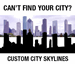 Picture of z Custom City Skyline Decal