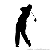 Picture of  Golfer  2 (Golf Decor: Silhouette Decals)