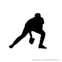 Picture of Baseball Player 11 (Sports Decor: Silhouette Decals)
