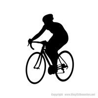 Picture of Cycling  8 (Sports Decor: Silhouette Decals)