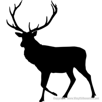 Picture of Elk (Bull) 12 (Elk Silhouette: Hunting Decals)