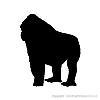 Picture of Gorilla 36 (Safari Animal Silhouette Decals)