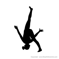 Picture of Gymnast  2 (Sports Decor: Silhouette Decals)
