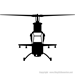 Picture of Helicopter 10 (Silhouettes: Wall Decals)