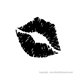 Picture of Kissing Lips 18 (Vinyl Wall Decor: Kissing Lips)