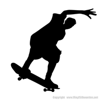 Picture of Skateboarder  5 (Youth Decor: Wall Silhouettes)